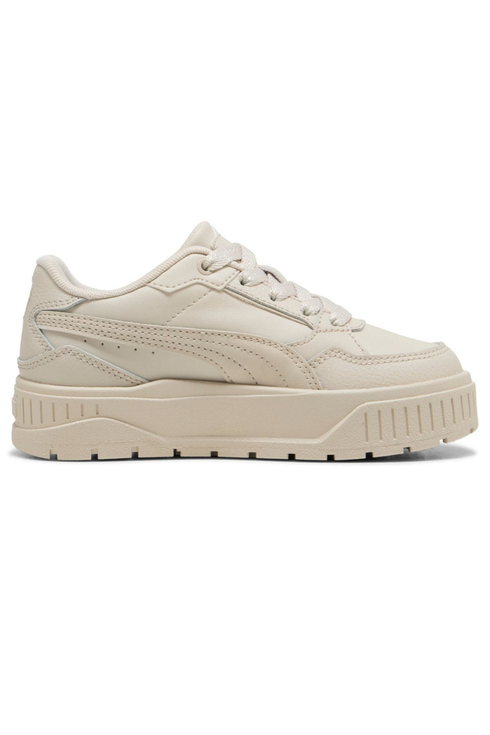 נעלי PUMA פלטפורמה לבנות בגוון אבן – תמונה 3