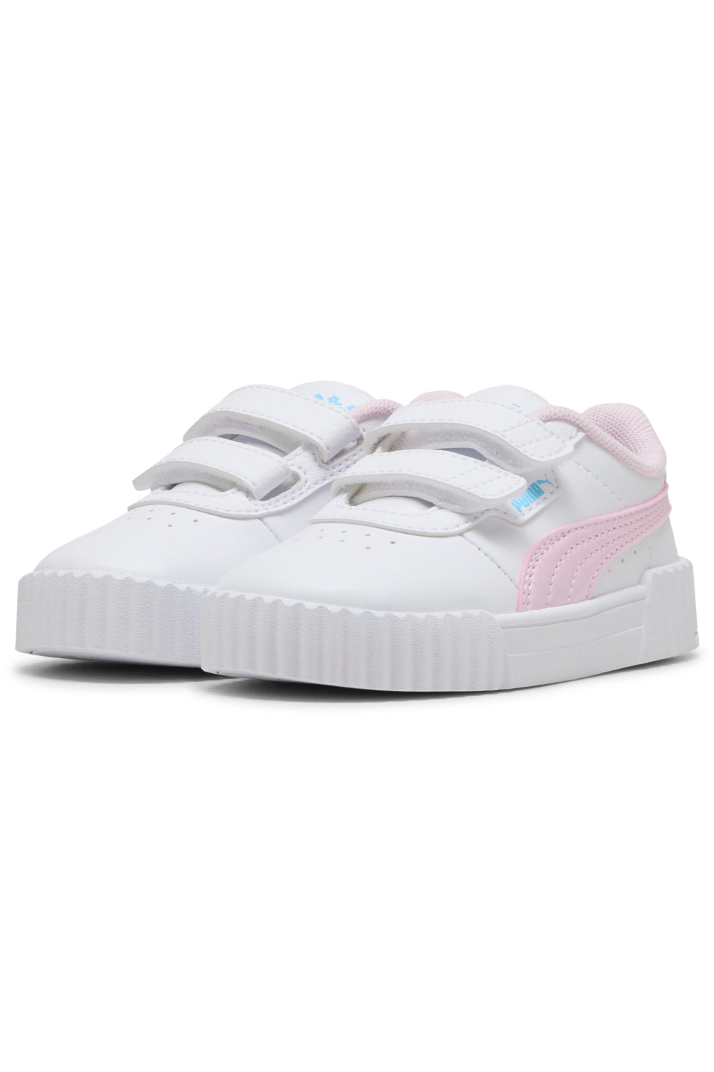נעלי PUMA לבנות לבן ורוד עם סקוץ' כפול – תמונה 4