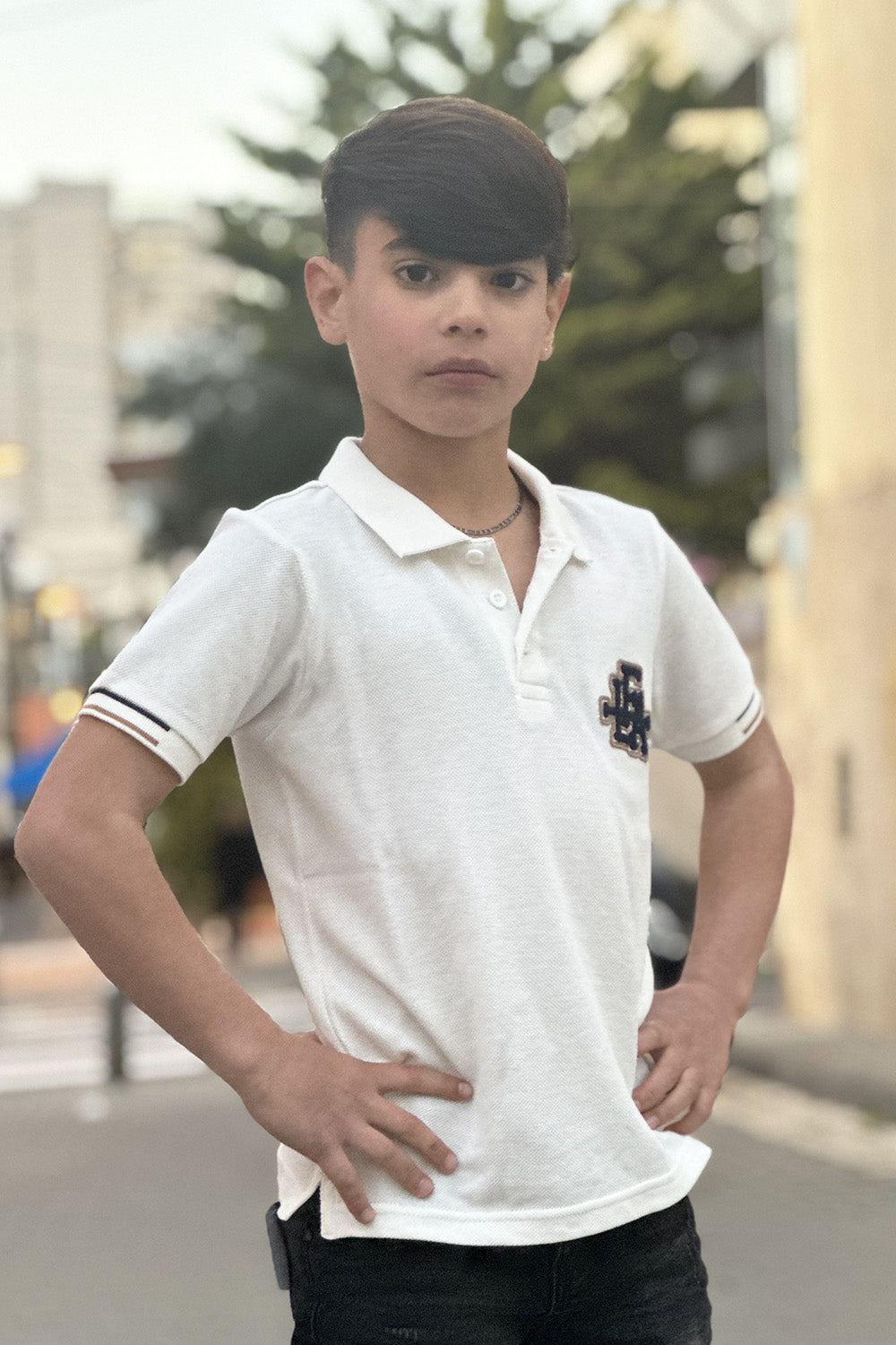 חולצת פולו בנים FILA