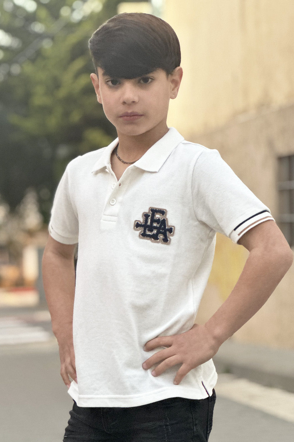 חולצת פולו בנים FILA