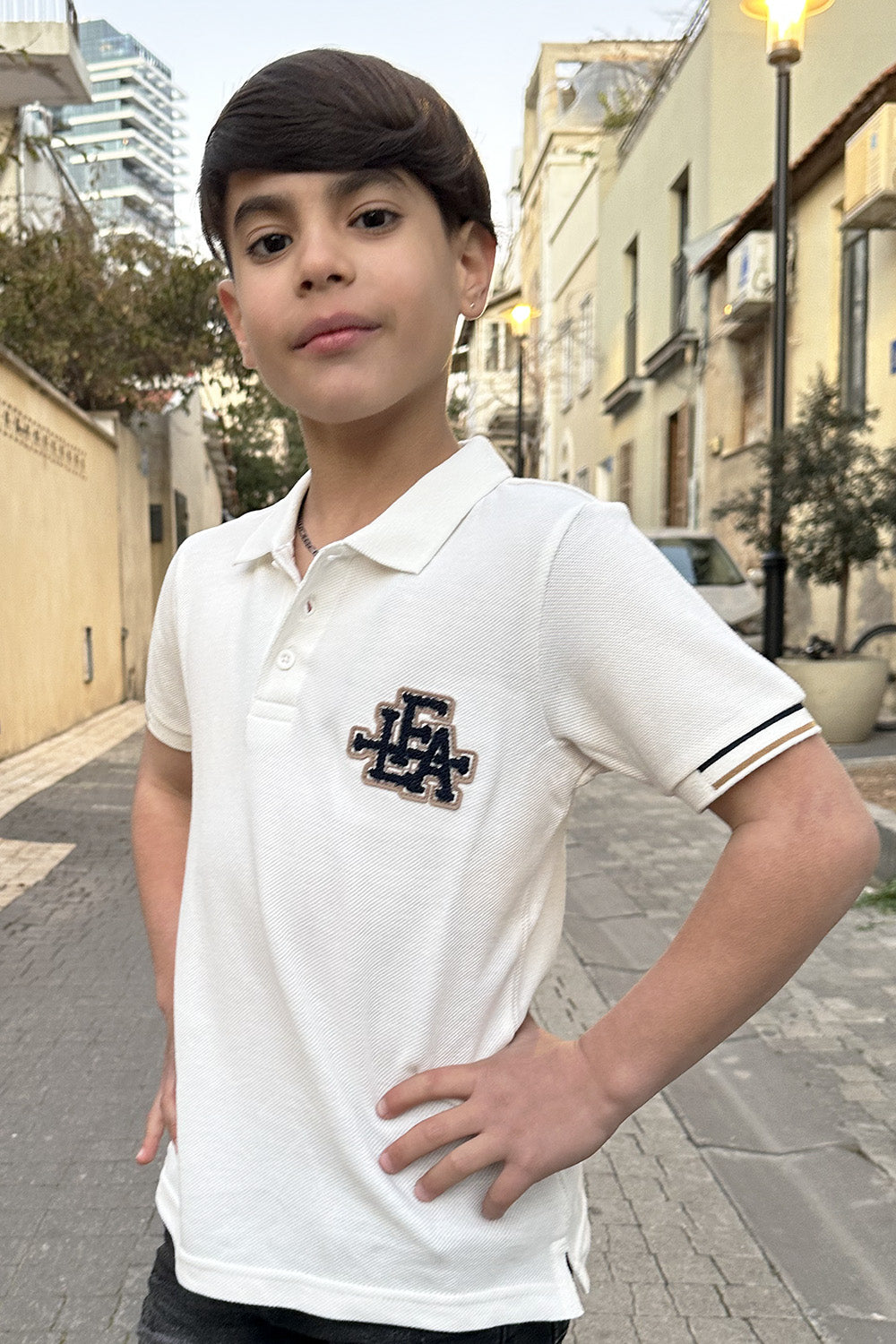 חולצת פולו בנים FILA
