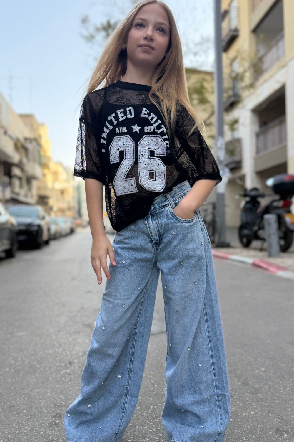 טופ עם גוזייה "LIMITED EDITION"