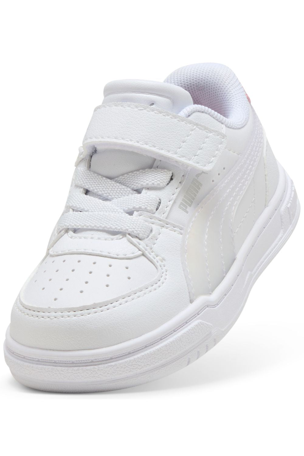 נעלי PUMA לבנות לבן עם גב ורוד מידות 20-28 – תמונה 2