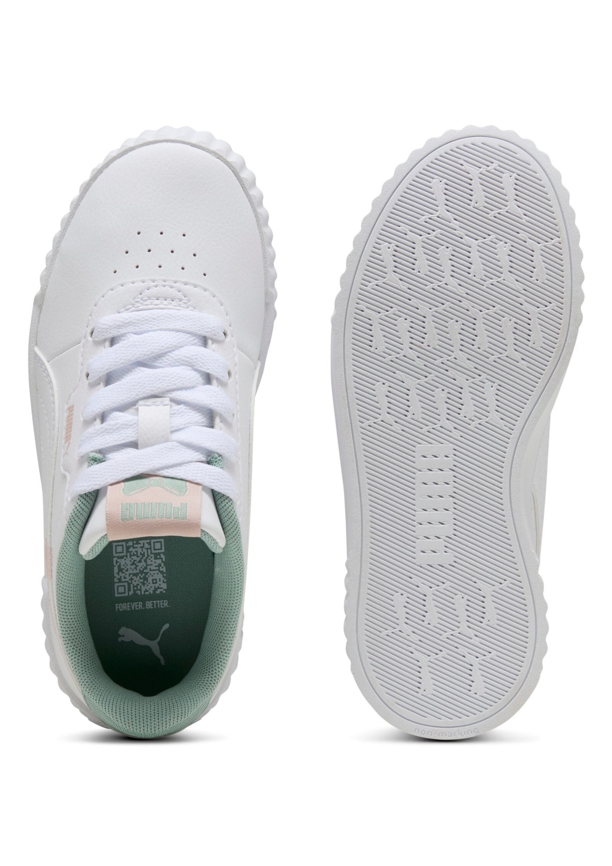 סניקרס PUMA לבנות עם פפיון