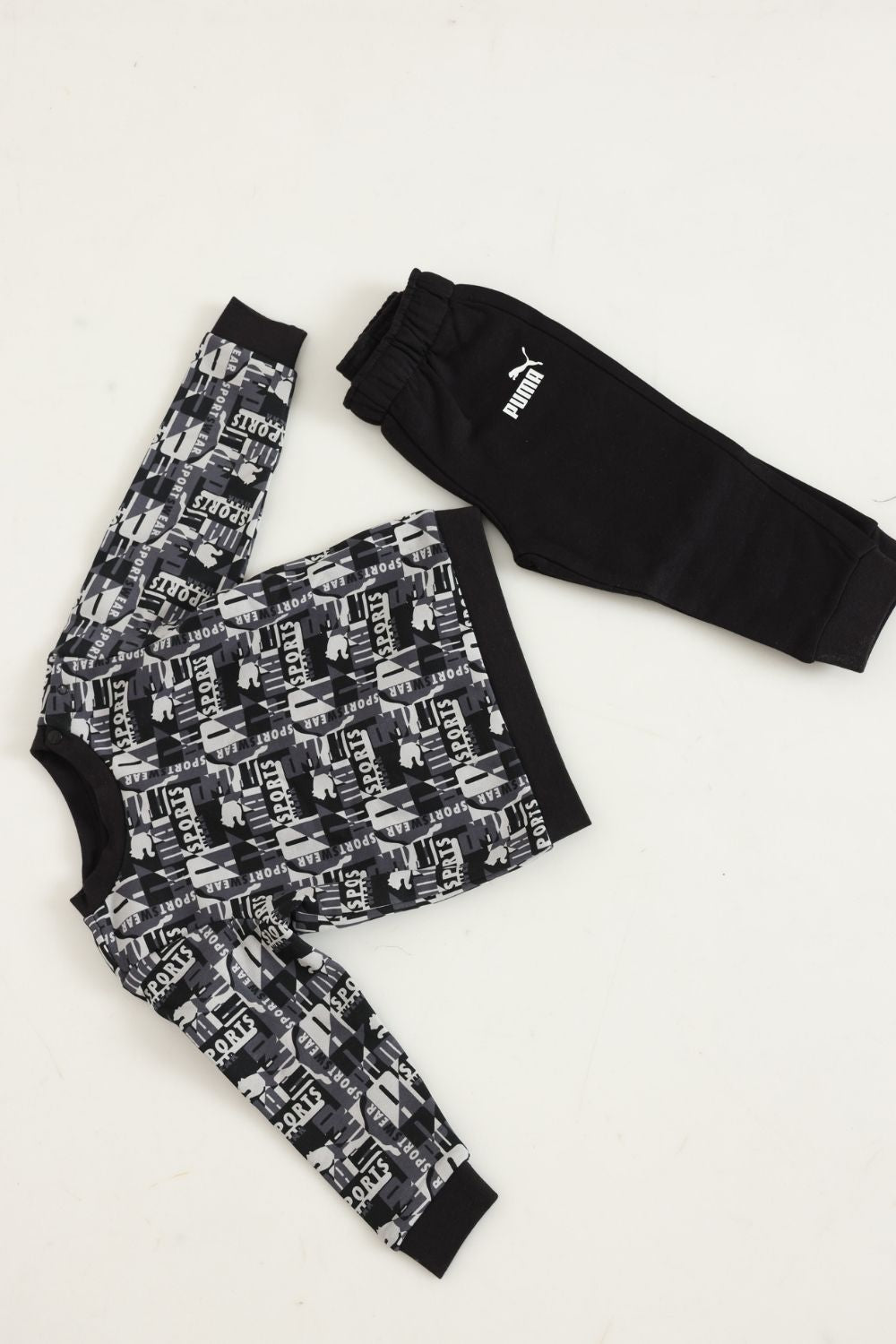 חליפה פוטר שחור PUMA
