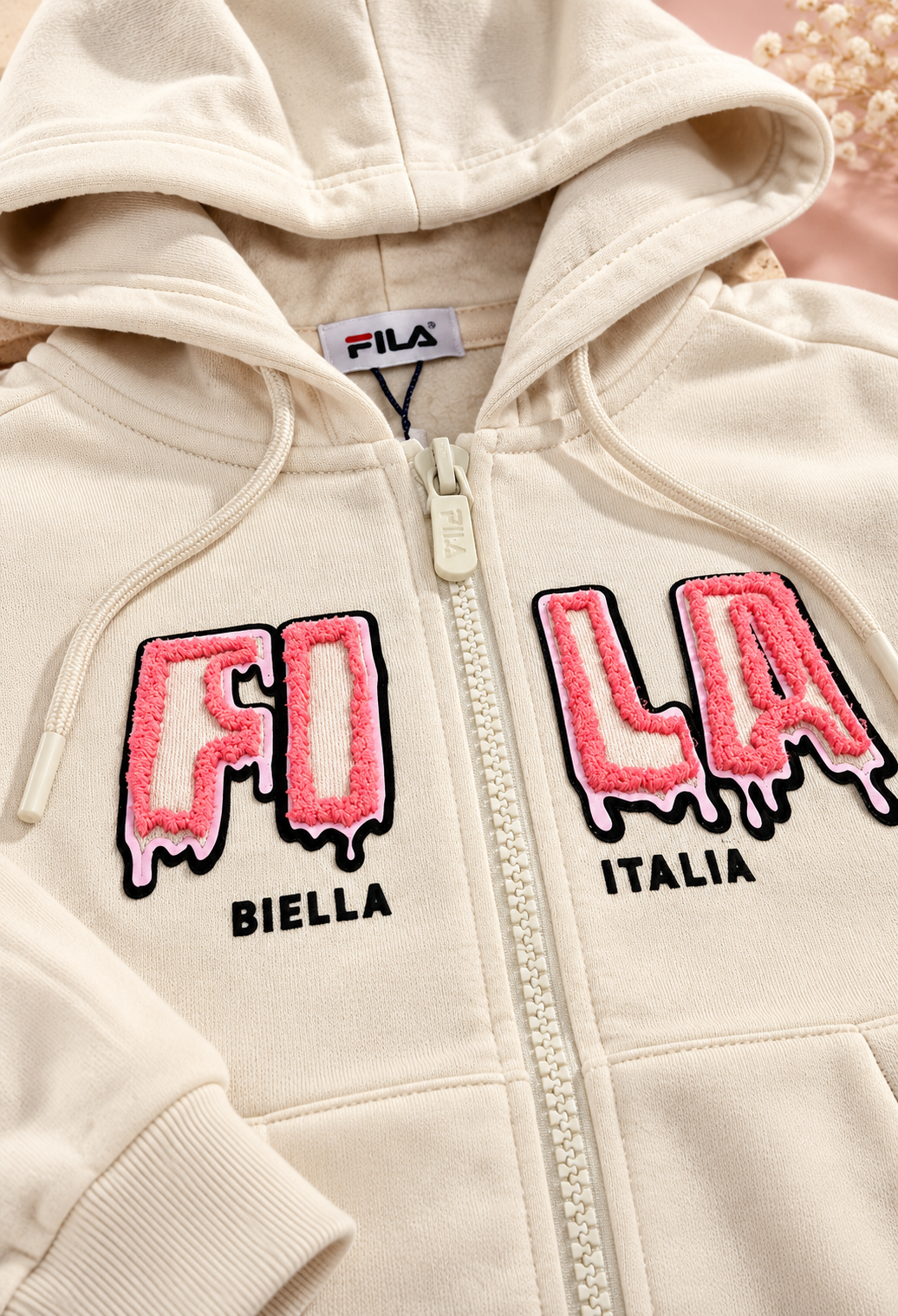 סט פוטר קפוצון רוכסן FILA 10-18