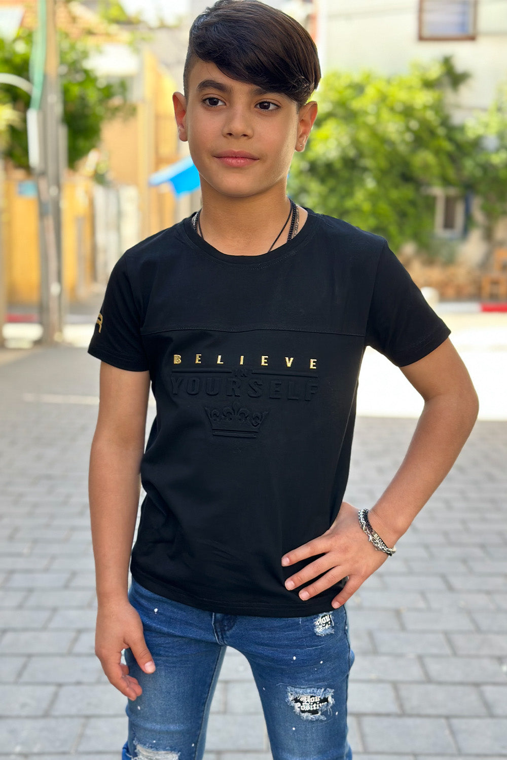 חולצת BELIEVE
