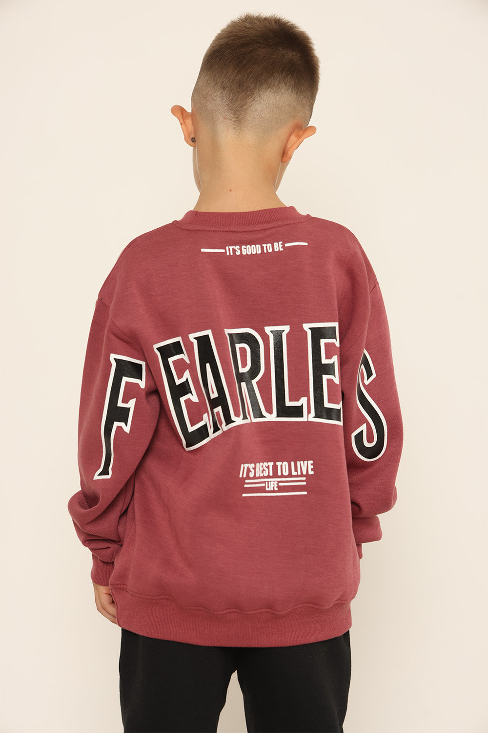 סוויטשירט פוטר FEARLESS