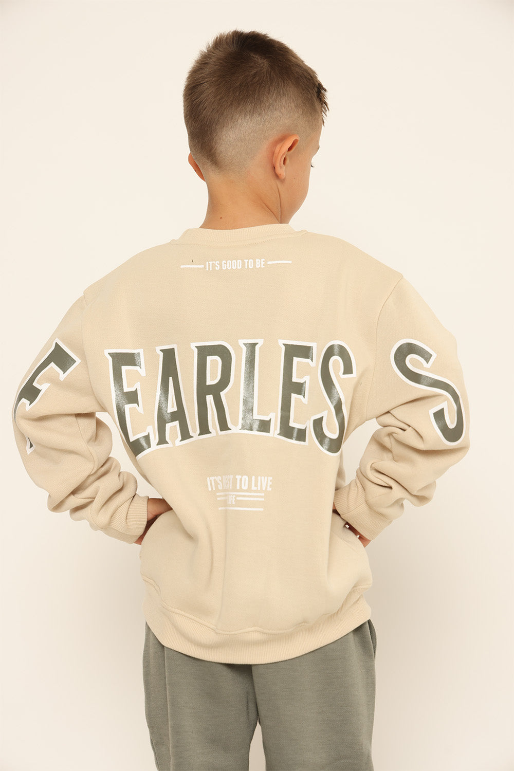 סוויטשירט פוטר FEARLESS