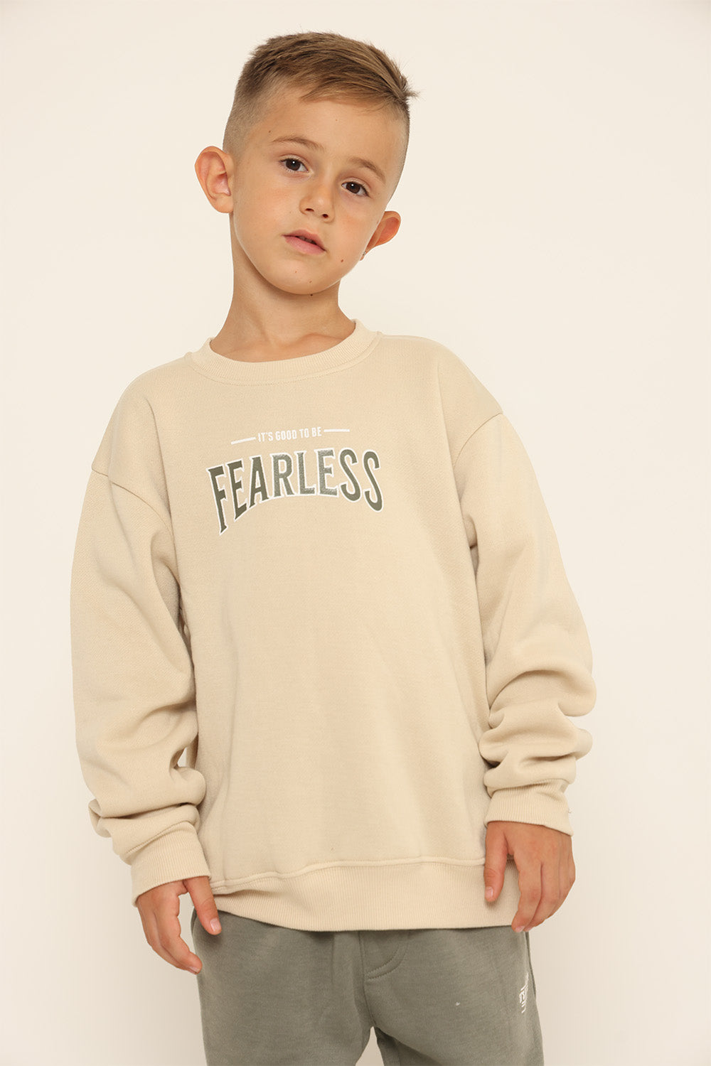 סוויטשירט פוטר FEARLESS