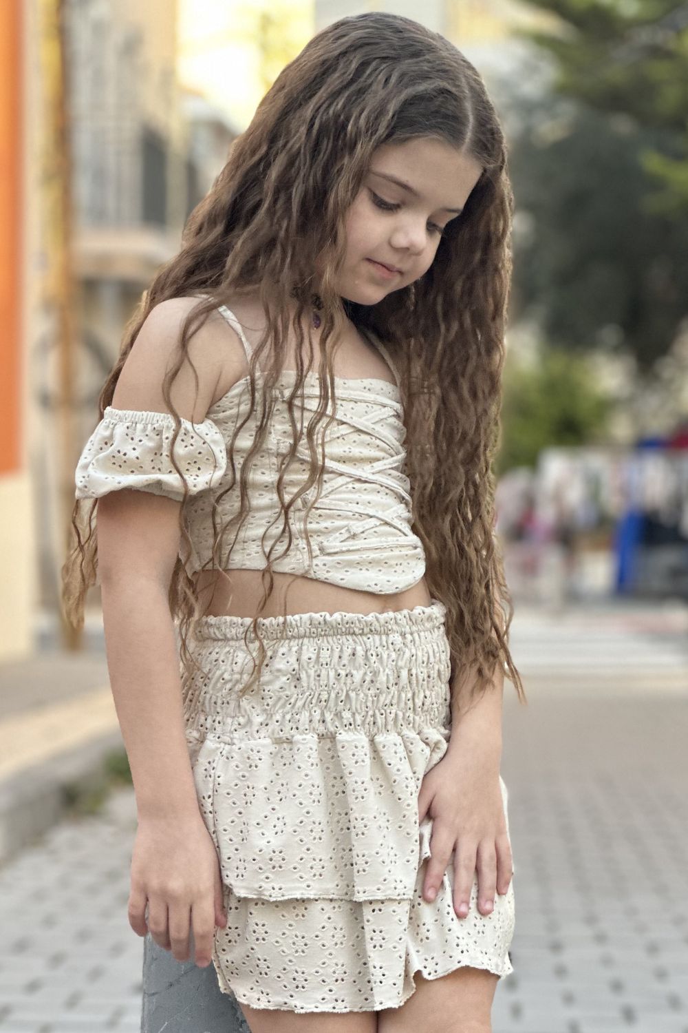 חליפת חצאית אלין