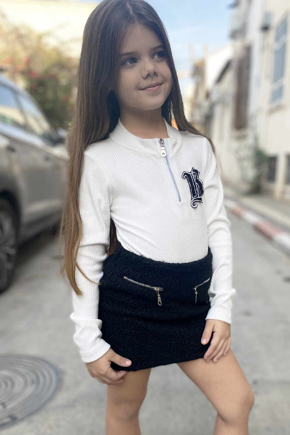 חליפת חצאית בגד גוף