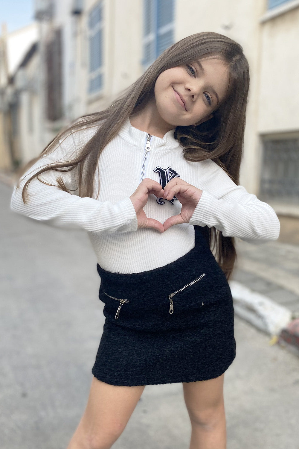 חליפת חצאית בגד גוף