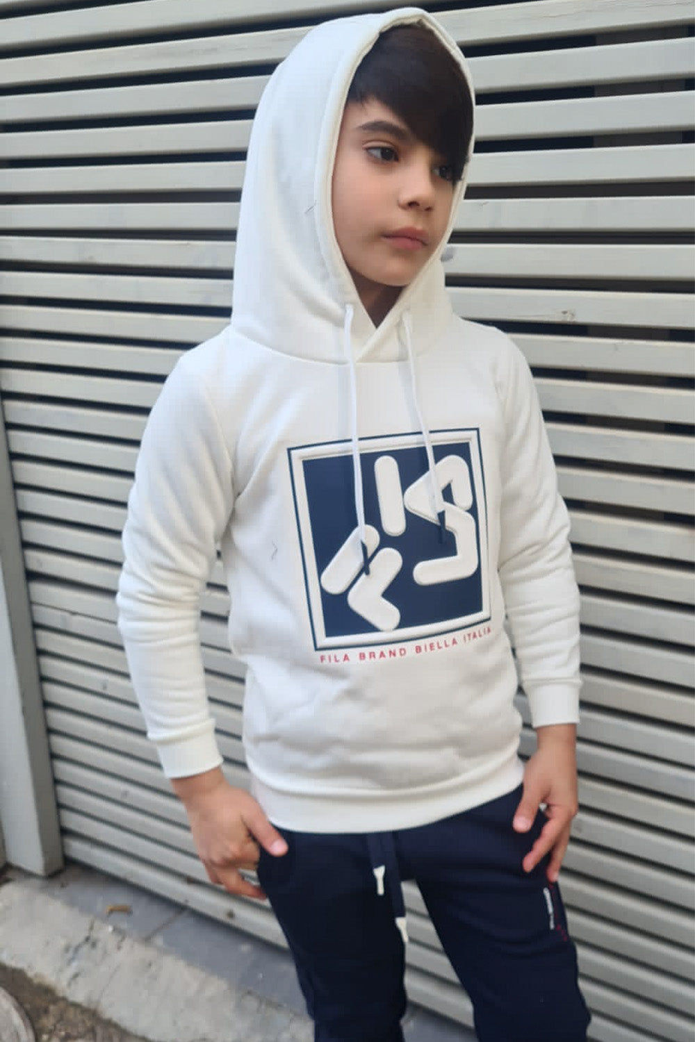 סט פוטר קפוצ'ון FILA בנים
