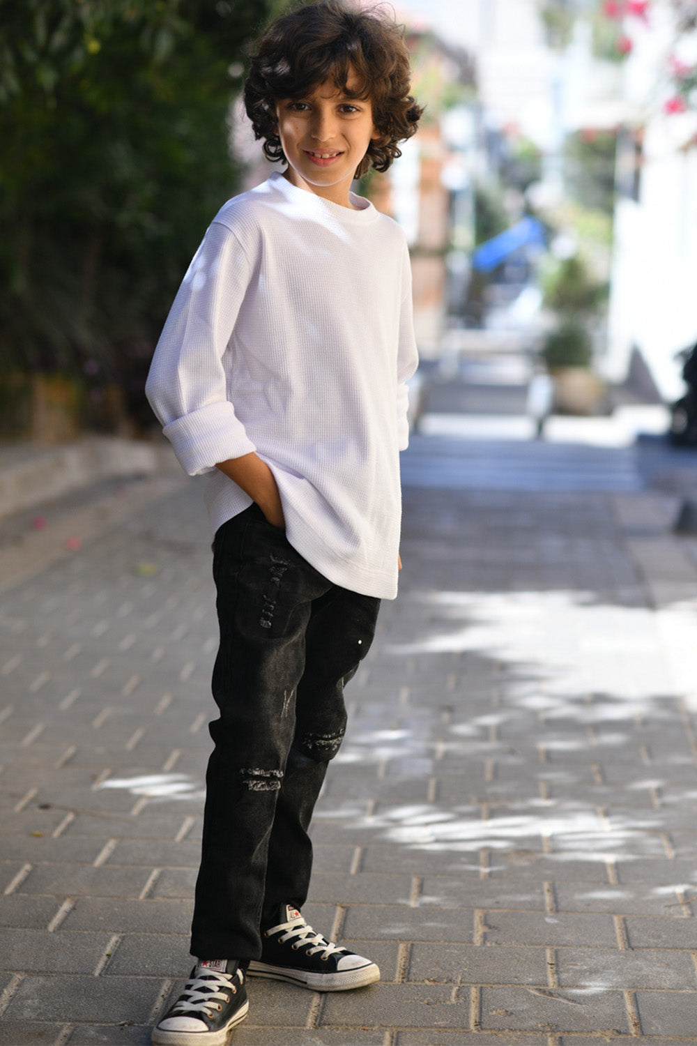 חולצת וופלה
