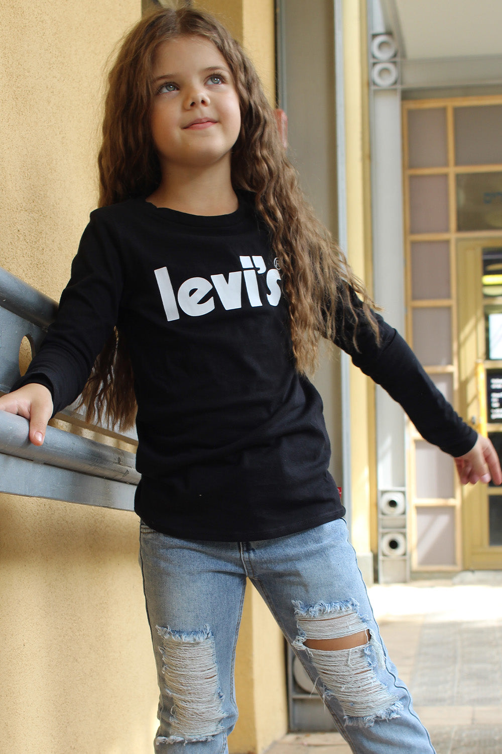 חולצה שרוול ארוך LEVI'S בנות